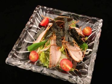 鴨肉有機野菜サラダ